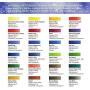 24 Colors Paul Rubens Watercolor Paint Artist Grade Solid Cakes Travel Pocket Watercolor Set Painting Paint with Metal Box Case
