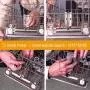 W10712395 Dishwasher Upper Rack Adjuster Metal Kit, Replace W10350375 AP5957560 Dishwasher Parts, Compatible with kenmore whirlpool kitchenaid, WDT780SAEM1 WDT750SAHZ0 WDTA50SAHZ0 WDT970SAHZ0 W10712395 Dishwasher Upper Rack Adjuster Metal Kit, Replace W10350375 AP5957560 Dishwasher Parts, Compatible with kenmore whirlpool kitchenaid, WDT780SAEM1 WDT750SAHZ0 WDTA50SAHZ0 WDT970SAHZ0