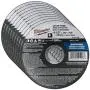 Milwaukee 10 Pack - 4 1 2 Cutting Wheels For Grinders - Aggressive Cutting For Metal & Stainless Steel - 4-1/2'' x .045 x 7/8-Inch | Flat Cut Off Wheels