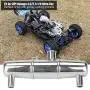 AYNEFY RC Exhaust Pipe, Upgrade 18001P Aluminum Alloy Dual Exhaust Joint Tubing for RC Hobby Model Car HPI Savage 4.6/5.9 1/8 Nitro Car AYNEFY RC Exhaust Pipe, Upgrade 18001P Aluminum Alloy Dual Exhaust Joint Tubing for RC Hobby Model Car HPI Savage 4.6/5.9 1/8 Nitro Car