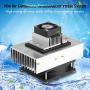 DIY Refrigeration Semiconductor, DC12V Thermoelectric Cooling System, Conduction Module, Radiator, Fan, XH-X200