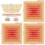 SPIDER FARMER SF-4000 LED Grow Light 5x5 Coverage Compatible with Samsung LM301B Diodes Dimmable Commercial Grow Lights for Indoor Plants Full Spectrum 3000K 5000K 660nm 760nm IR 1212pcs LEDs
