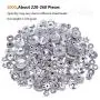 100 Gram Bali Style Antique Tibetan Silver Findings Jewelry Making DIY Metal Alloy Spacer Beads Deluxe New Mix 200-260pcs 100 Gram Bali Style Antique Tibetan Silver Findings Jewelry Making DIY Metal Alloy Spacer Beads Deluxe New Mix 200-260pcs