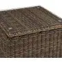 Crosley Furniture KO70051WB-NV Bradenton Outdoor Wicker 5-Piece Set (Sofa, 2 Arm Chairs, Side & Coffee Table), Brown with Navy Cushions Crosley Furniture KO70051WB-NV Bradenton Outdoor Wicker 5-Piece Set (Sofa, 2 Arm Chairs, Side & Coffee Table), Brown with Navy Cushions