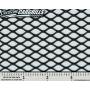 CCG 12''x48'' Hexagon XXL Grill Mesh Sheet - Gloss Black