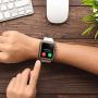 Spigen Tough Armor Designed for Apple Watch Case for 42mm Series 3 / Series 2 / Series 1 and Built in Screen Protector - Gunmetal