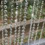 16.5 Feet Clear Crystal Beads Clear Chandelier Bead Lamp Chain for Christmas Wedding Party Tree Garlands Decoration, DIY Jewelry Making,and Other DIY Craft Projects