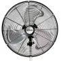 Hurricane HGC736472 Pedestal Fan-20 Inch, Pro Series, High Velocity, Heavy Duty Metal For Industrial, Commercial, Residential, Greenhouse Use-ETL Listed, 20'', Black