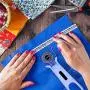 RMISODO 2 Pieces Rotary Cutter Roller 28mm 45mm Rotary Cutter Cutting Tool for Quilting Sewing Patchwork Fabric Leather Craft RMISODO 2 Pieces Rotary Cutter Roller 28mm 45mm Rotary Cutter Cutting Tool for Quilting Sewing Patchwork Fabric Leather Craft