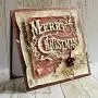 Merry Christmas Holly Leaves Metal Die cuts, Christmas Word Background Layering Cutting Dies Cuts for Album Card Making Tools Scrapbooking DIY Decoration Merry Christmas Holly Leaves Metal Die cuts, Christmas Word Background Layering Cutting Dies Cuts for Album Card Making Tools Scrapbooking DIY Decoration