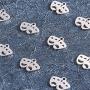 Airssory 10 Pieces 304 Stainless Steel Metal Expression Theater Drama Mask Comedy Tragedy Charms Facial Makeup Actors and Actress Small Pendant for Jewelry Crafting DIY Findings Accessories - 13mm