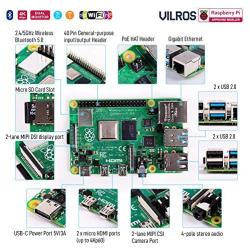 Raspberry Pi 4 4GB RAM - Aluminum XTG Starter Kit - Vilros