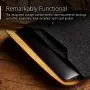 Mujjo Sleeve for New MacBook Pro 16-inch, 15'' MacBook Pro (4th Gen) | Anti-Peel Felt, Vegetable Tanned Leather Flap, Storage, Card Pocket (Tan) Mujjo Sleeve for New MacBook Pro 16-inch, 15'' MacBook Pro (4th Gen) | Anti-Peel Felt, Vegetable Tanned Leather Flap, Storage, Card Pocket (Tan)