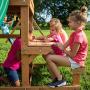 Backyard Discovery Belmont All Cedar Wood Playset Swing Set