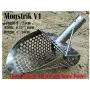 CooB Beach Sand Scoop Shovel Metal Detector, Sand Scoops Treasure Detecting, Metal Detector Hunting Stainless Steel Tool, Hexahedron Holes (Monstrik V1) CooB Beach Sand Scoop Shovel Metal Detector, Sand Scoops Treasure Detecting, Metal Detector Hunting Stainless Steel Tool, Hexahedron Holes (Monstrik V1)