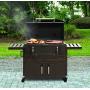 Masterbuilt MB20040919 Charcoal Wagon Grill, 36 inch, Black