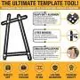 AngleBuddy Metal Template Tool w/Angle Measurement Goniometer | Includes 6-in-1 Multi Tool Pen, Bubble Level, and Carrying Case AngleBuddy Metal Template Tool w/Angle Measurement Goniometer | Includes 6-in-1 Multi Tool Pen, Bubble Level, and Carrying Case