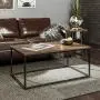 Walker Edison Furniture Modern Wood Open Rectangle Coffee Accent Table Living Room, 42 Inch, Walnut Brown Walker Edison Furniture Modern Wood Open Rectangle Coffee Accent Table Living Room, 42 Inch, Walnut Brown