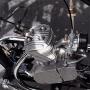 80cc 2-Stroke Bicycle Gasoline Engine Motor Kit DIY Motorized Bike Single Cylinder Air-cooled Silver