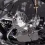 80cc 2-Stroke Bicycle Gasoline Engine Motor Kit DIY Motorized Bike Single Cylinder Air-cooled Silver