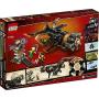 LEGO NINJAGO Legacy Boulder Blaster 71736 Airplane Toy Featuring Collectible Figurines, New 2021 (449 Pieces)