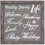 Gelibo Double Sided Letter Board with 750 Precut White & Gold Letters,Months & Days & Extra Cursive Words, Wall & Tabletop Display, Letter Organizer 10x10in