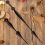 Shappy 12 Inches Long Spade Hands for Takane I Shaft High Torque Clock Movement, Fit Dials Up to 71 cm/ 28 Inches in Diameter