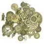 Antiqued Bronze Clock Face Charm Pendant, JIALEEY Wholesale Bulk Lots Mixed Gears Steampunk Charms Pendants DIY for Necklace Bracelet Jewelry Making and Crafting, 100g(38PCS) Antiqued Bronze Clock Face Charm Pendant, JIALEEY Wholesale Bulk Lots Mixed Gears Steampunk Charms Pendants DIY for Necklace Bracelet Jewelry Making and Crafting, 100g(38PCS)