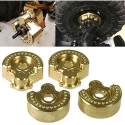 Benedict Harry TRX-4 1:10 x4PCS Heavy Metal Brass Internal Wheel Knuckle Weight Fit for Traxxas TRX-4 (A Style)