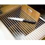 Surpahs Over The Sink Multipurpose Roll-Up Dish Drying Rack (Warm Gray, 17.5'' x 13.1'' - Small)