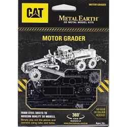 Metal Earth MMS421 502620 Cat Motor Grader Construction Toy