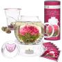 Teabloom Replacement Glass Teapot Lid for Eternal Love Heart Teapot and Many Other 34-40 oz Teapots with Diameters Between 6.0 cm and 8 cm - Spare Part