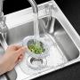 Fengbao 2PCS Kitchen Sink Strainer - Stainless Steel, Large Wide Rim 4.5'' Diameter