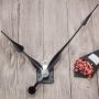 Hicarer High Torque Long Shaft Clock Movement Mechanism with 12 Inch Long Spade Hands (Black)