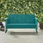 Crosley Bates Sofa Glider Turquoise Gloss Crosley Bates Sofa Glider Turquoise Gloss