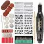 Toolly 108 Pcs Engraving Tool Kit, Multi-Functional Electric Corded Micro Engraver Etching Pen DIY Rotary Tool for Jewelry Glass Wood Metal Ceramic Plastic Toolly 108 Pcs Engraving Tool Kit, Multi-Functional Electric Corded Micro Engraver Etching Pen DIY Rotary Tool for Jewelry Glass Wood Metal Ceramic Plastic