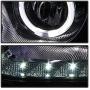 ACANII - For 1998-2005 Lexus GS300 GS400 GS430 LED Halo DRL Projector Headlights Headlamps Driver + Passenger Side