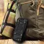 iPhone SE 2020 Case,Military Grade IP68 Waterproof Dustproof Shockproof Full Body Sealed Underwater Case with Built-in Screen Protector Heavy Duty Metal Rugged Case for iPhone 7/8 (Waterproof Black)