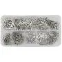 LolliBeads (TM) Antiqued Tibetan Silver Earring Chandelier Earring Jewelry Making Kit for Earring Drop and Charm Pendant Assorted Pack (60 Pcs)