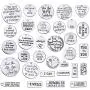 Jdesun 31 Pieces Inspiration Words Charms, Mixed Inspirational Message Charm Pendants for Crafting Necklace Bracelet Jdesun 31 Pieces Inspiration Words Charms, Mixed Inspirational Message Charm Pendants for Crafting Necklace Bracelet