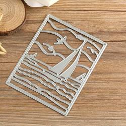 Mikey Store New Metal Cutting Dies Stencil DIY Scrapbooking Embossing Album Paper Card Craft (I)