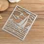 Mikey Store New Metal Cutting Dies Stencil DIY Scrapbooking Embossing Album Paper Card Craft (I)