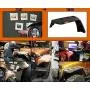 Rugged Ridge 11640.10 Flat Pocket Flare Kit JKs Rugged Ridge 11640.10 Flat Pocket Flare Kit JKs