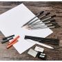 Amazon Basics Sketch and Drawing Art Pencil Kit - 17-Piece Set