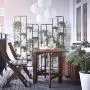 Vertical Metal Plant Stand 13 Tiers Display Plants Indoor or Outdoors on a Balcony Patio Garden or Use as a Room Divider or Vertical Garden Inside Your Home or Great for Urban Gardening (Dark Gray)