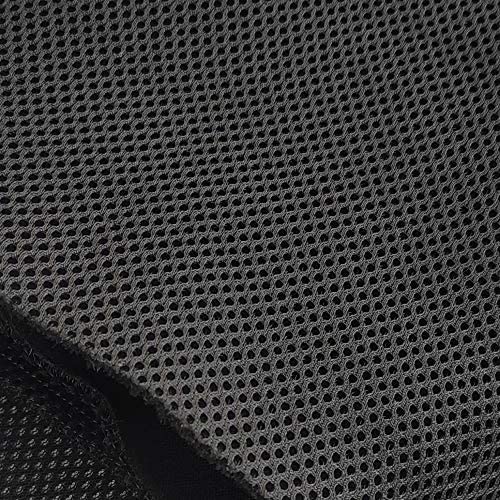 WAYBER Speaker Grill Cloth Stereo Mesh Fabric for Speaker Repair, Black - 55 x 20 in / 140 x 50 cm