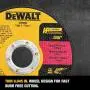 DEWALT Cutting Wheel, General Purpose Metal Cutting, 4-1/2-Inch, 5-Pack (DW8062B5) DEWALT Cutting Wheel, General Purpose Metal Cutting, 4-1/2-Inch, 5-Pack (DW8062B5)