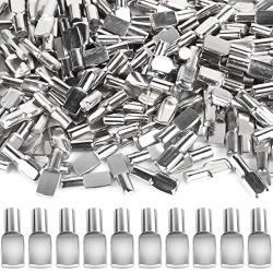 FANDAMEI Metal Nickel Shelf Pins Spoon Shaped Cabinet Support Pegs Holder (200 Packs, 5mm)