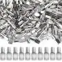 FANDAMEI Metal Nickel Shelf Pins Spoon Shaped Cabinet Support Pegs Holder (200 Packs, 5mm) FANDAMEI Metal Nickel Shelf Pins Spoon Shaped Cabinet Support Pegs Holder (200 Packs, 5mm)