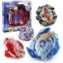 Bey Battle Blade Gyro Metal Fusion Evolution Sparking Attack Set with 4D Launcher Grip and Stadium Battle Set Bey Battle Blade Gyro Metal Fusion Evolution Sparking Attack Set with 4D Launcher Grip and Stadium Battle Set